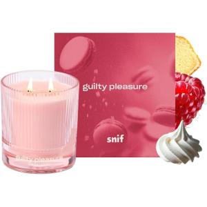 image:imageHalf Baked Apple Cider Smash Scented Candle by Snif Festive Fall Candle 50 Hours 100 Cotton Fiber Wicks Soy Wax Blend NonToxic Vegan 85ozGuilty Pleasure
