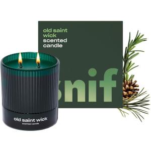 image:imageHalf Baked Apple Cider Smash Scented Candle by Snif Festive Fall Candle 50 Hours 100 Cotton Fiber Wicks Soy Wax Blend NonToxic Vegan 85ozOld Saint Wick