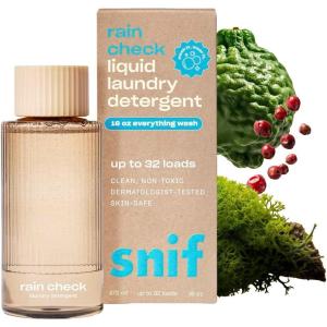 image:imageSnif Sweet Ash Laundry Detergent Low Key Sweet and Earthy Scent 64 Loads NonIrritating to Skin Clean NonToxic Vegan Cruelty Free 32ozRain Check
