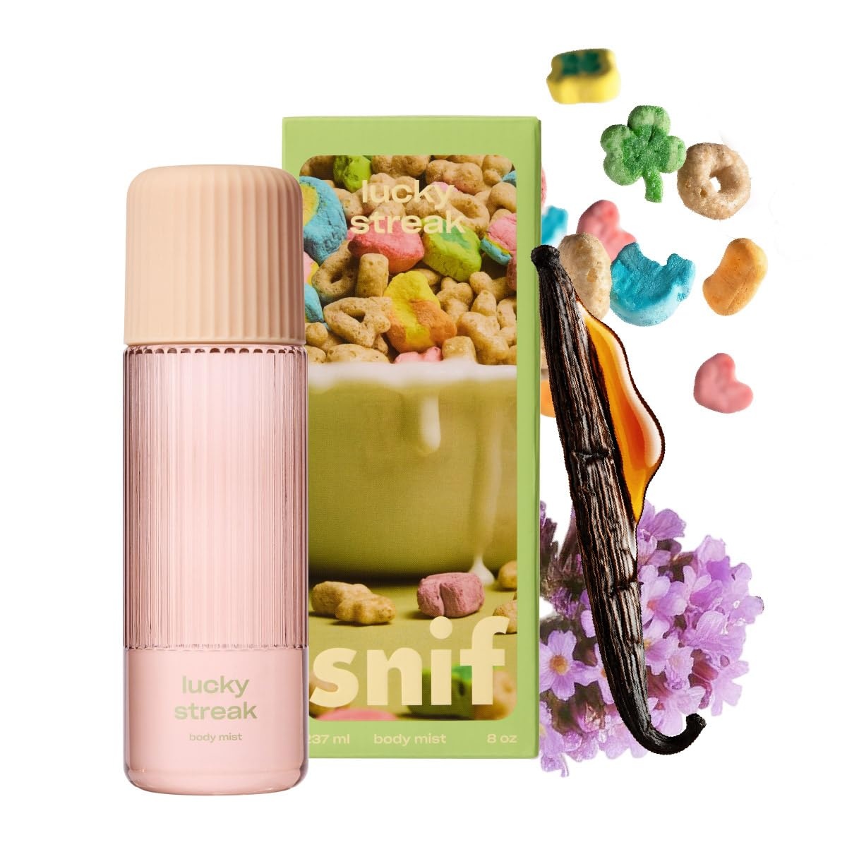 image:imageSnif Crunch Time Body Mist 25oz Warm Gourmand Hair Perfume amp Body Spray Cinnamon Brown Sugar amp Butter Long Lasting Fragrance Mist Clean Vegan Cruelty FreeLucky Streak