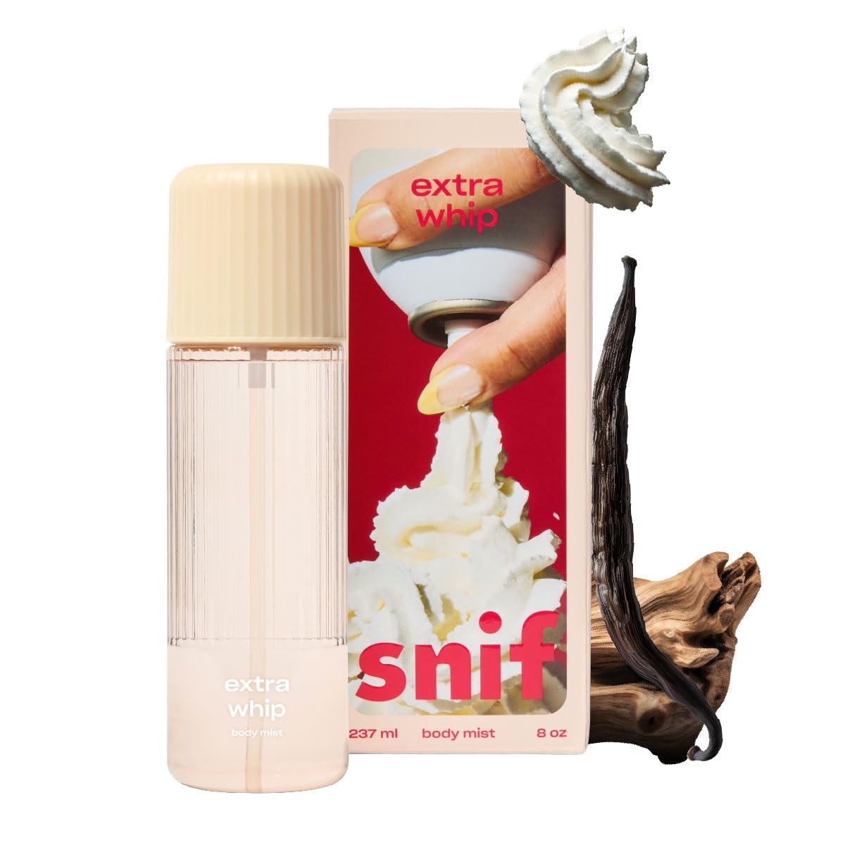 image:imageSnif Crunch Time Body Mist 25oz Warm Gourmand Hair Perfume amp Body Spray Cinnamon Brown Sugar amp Butter Long Lasting Fragrance Mist Clean Vegan Cruelty FreeExtra Whip